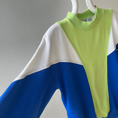 1980s Super Soft McGregor Color Block Sweatshirt