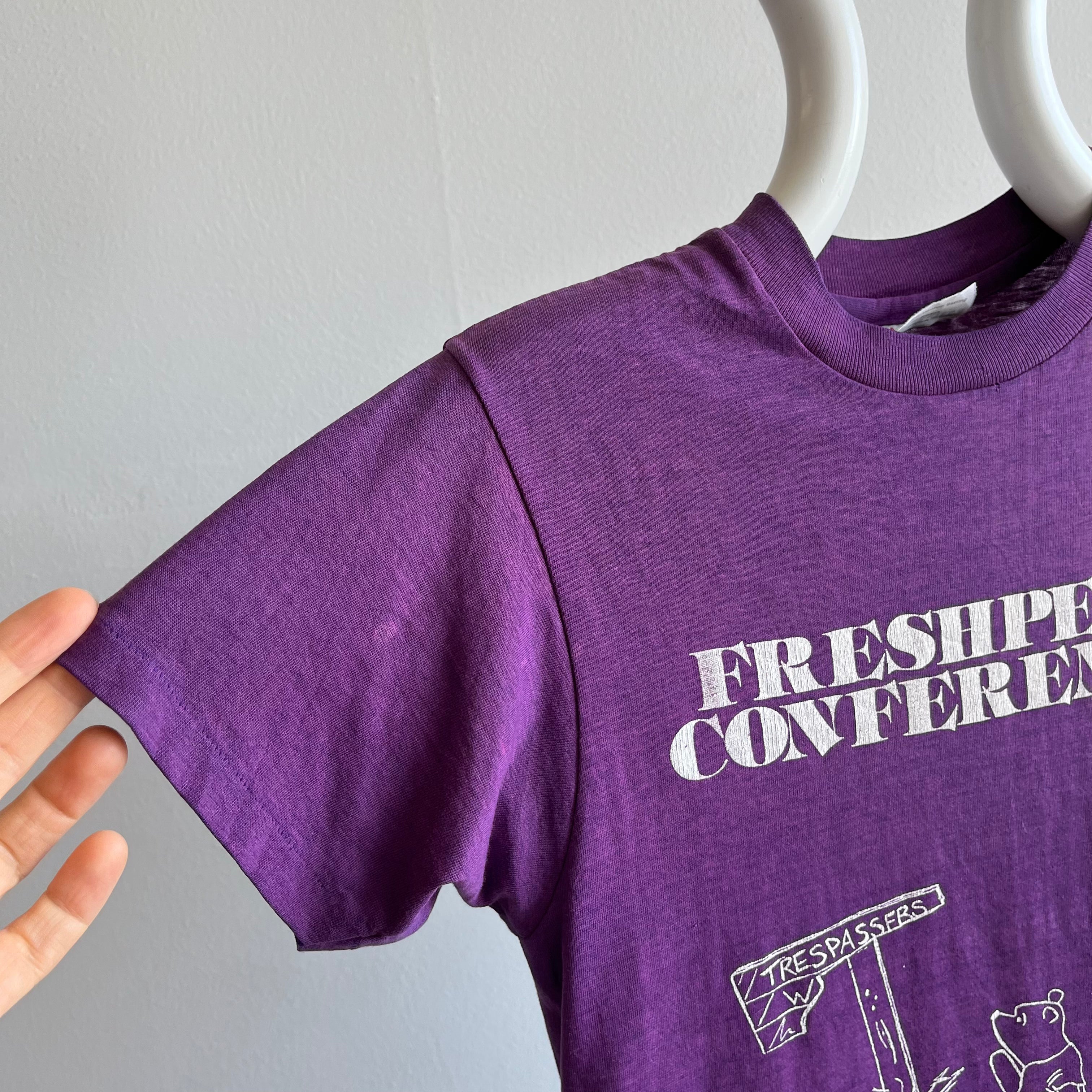 1984 Freshperson Conference with Pooh Bear Smaller T-Shirt