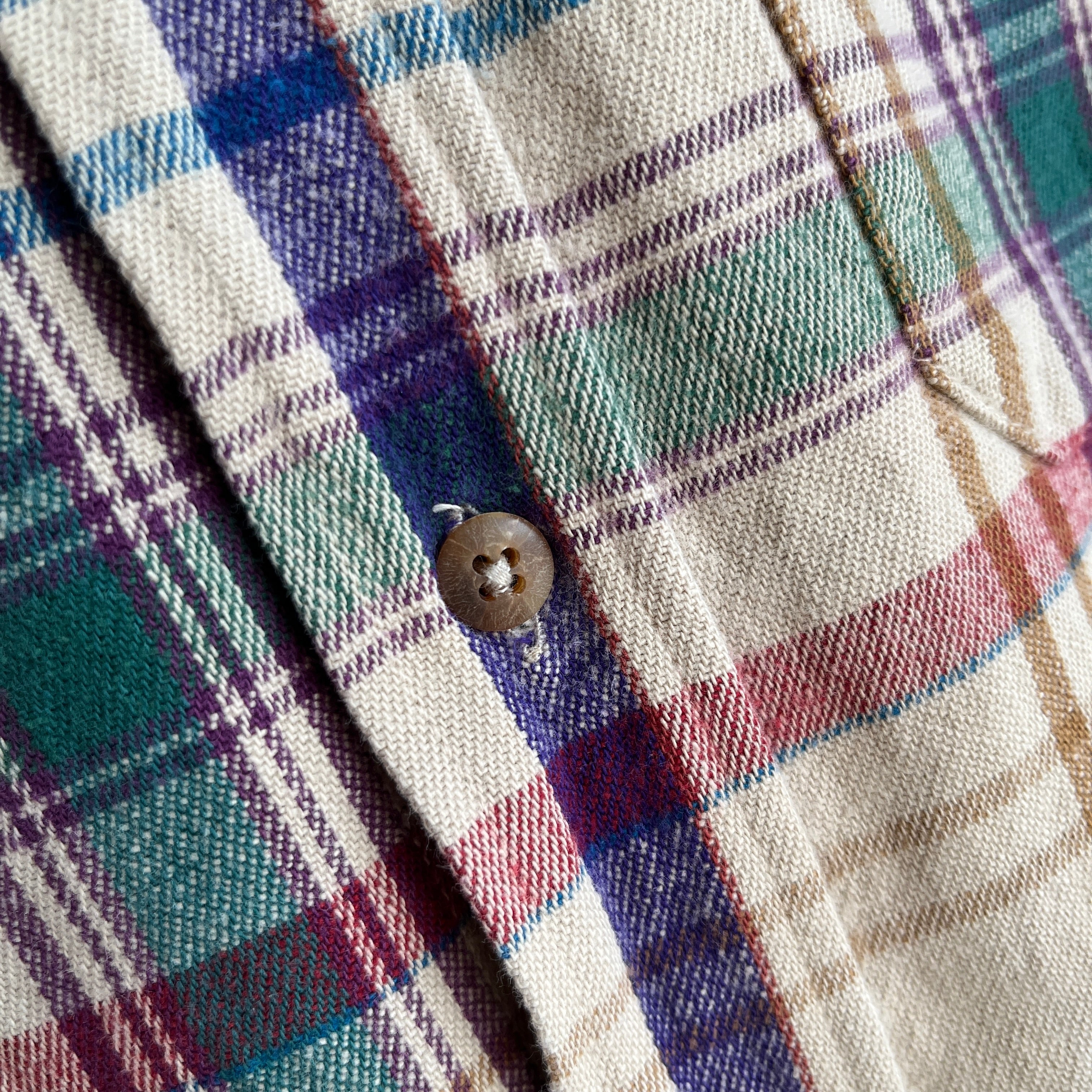 1990s L.L.Bean Single Pocket Cotton Flannel/Shirt - Yes Please!