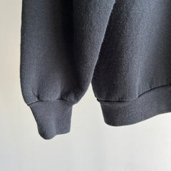 1980s Faded Black FOTL Soft and Cozy Sweatshirt