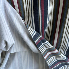 1990s/2000s Striped Worn Out Polo Shirt