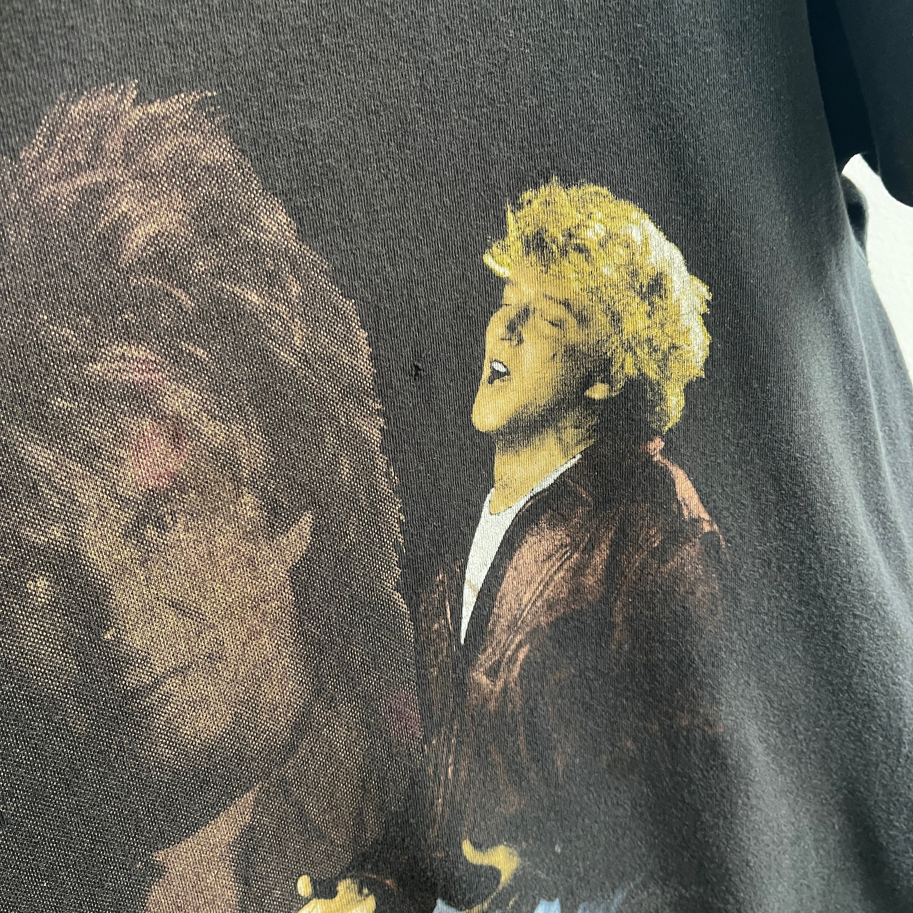 1991-92 Rod Stewart Vagabond Heart Tour Front and Back T-Shirt