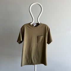 1990s Desert Sand Cotton Pocket T-Shirt