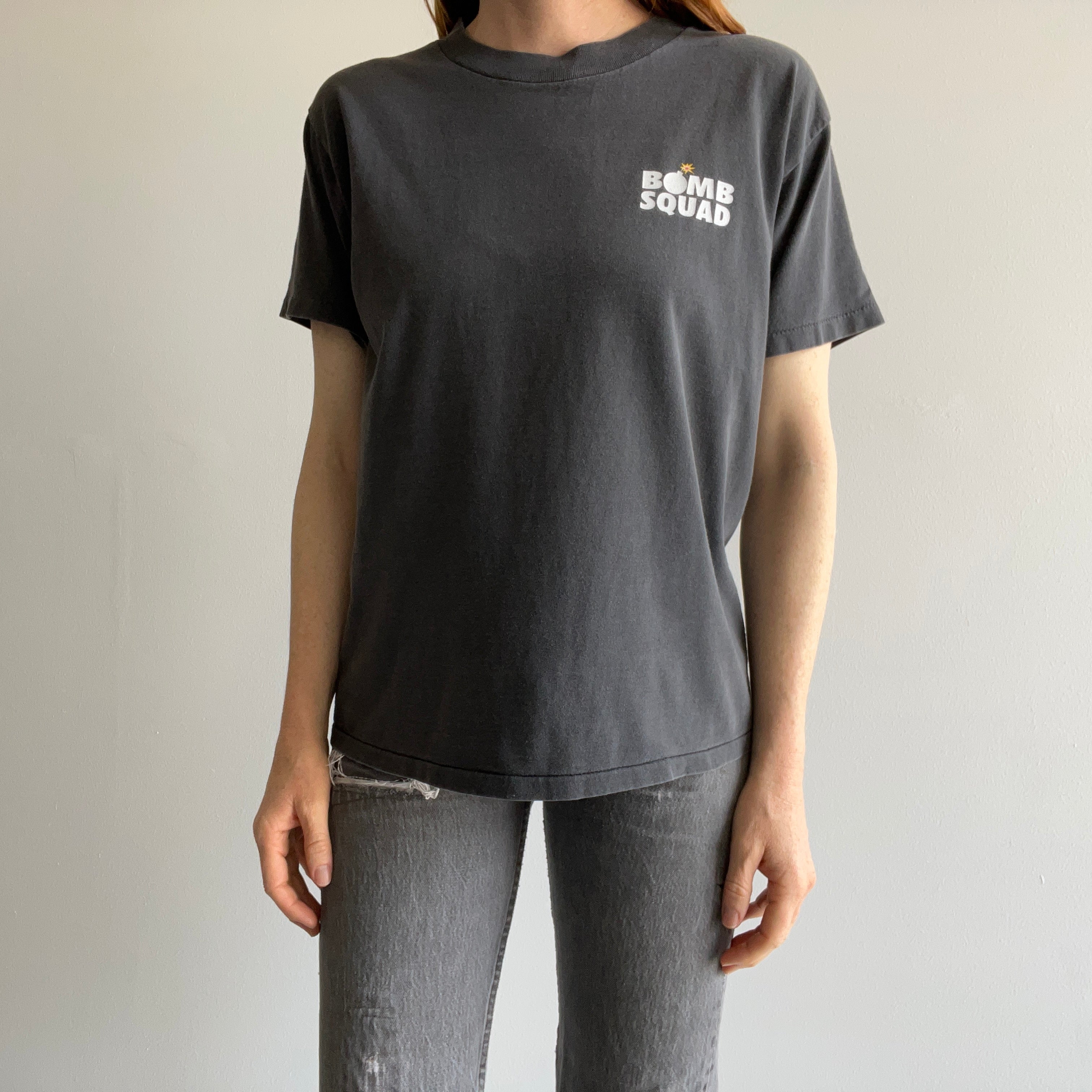 1990s Bomb Front and Back T-Shirt