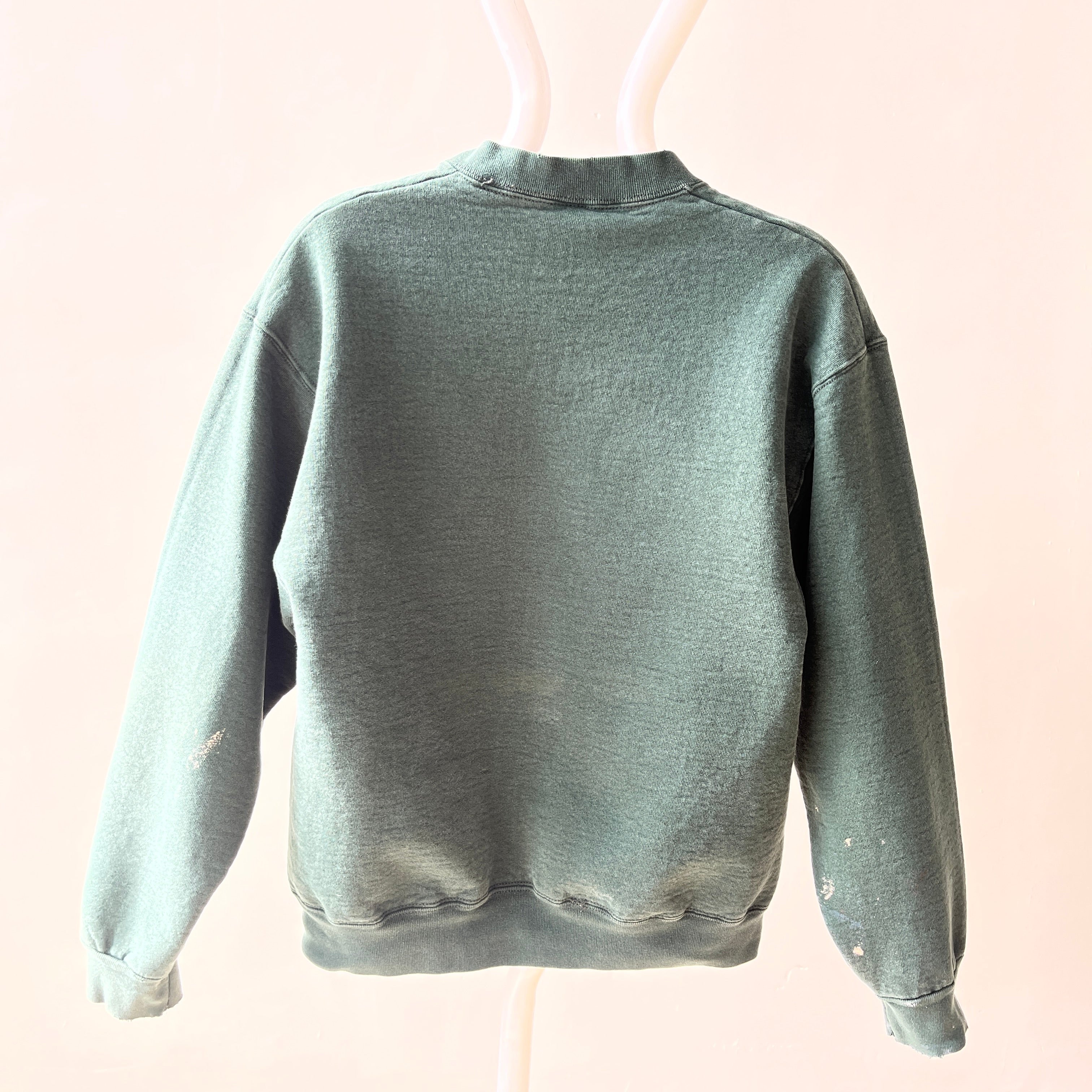 1980s BEARDLE Heavyweight Sweatshirt (Staining, Including Gum) !!!!!!