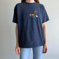 1990s Wildlife Safari Eagle Cotton T-Shirt