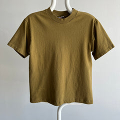 1980s Bronze Brown T-Shirt by Hanes - Great Color