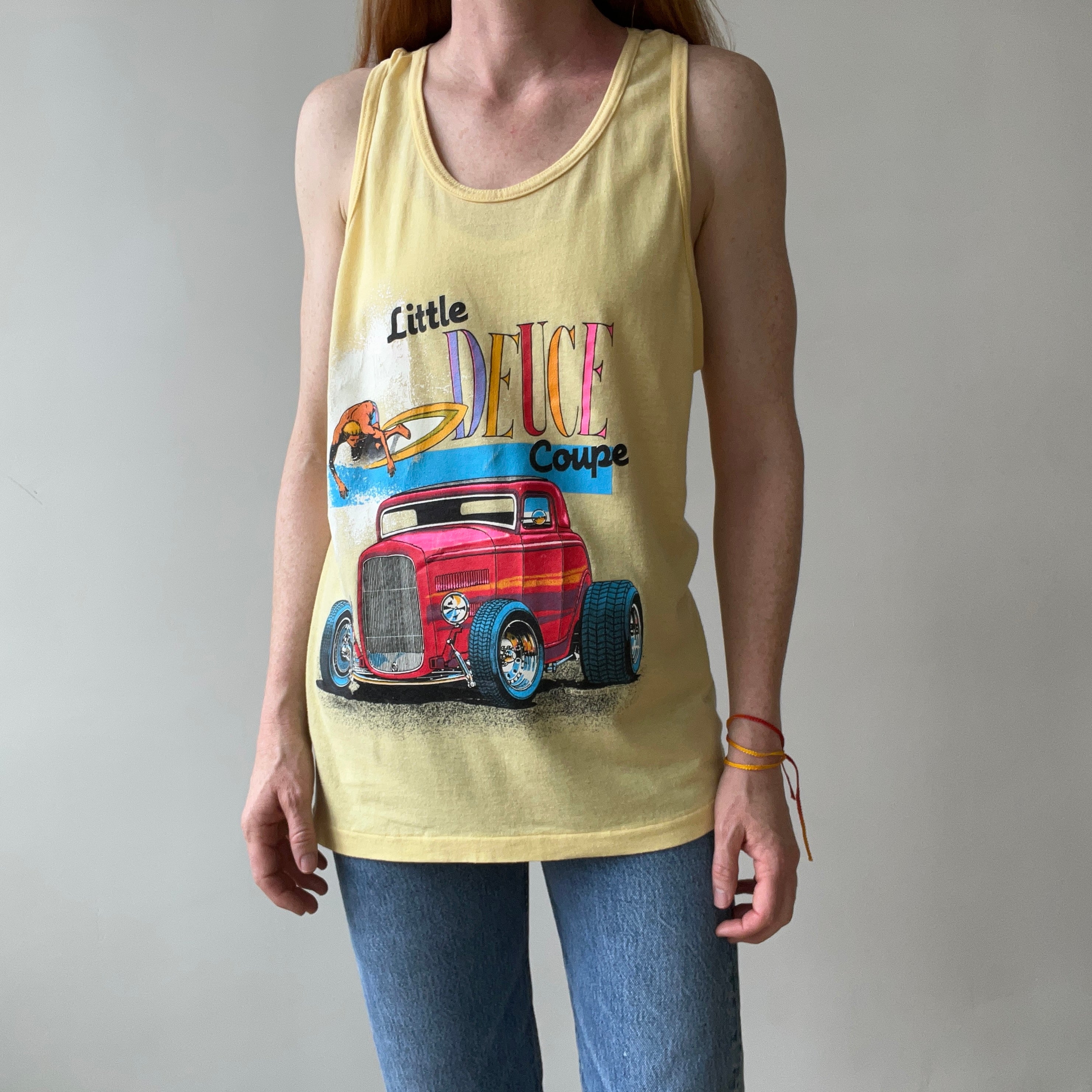 1980s Little Deuce Coupe Tank Top