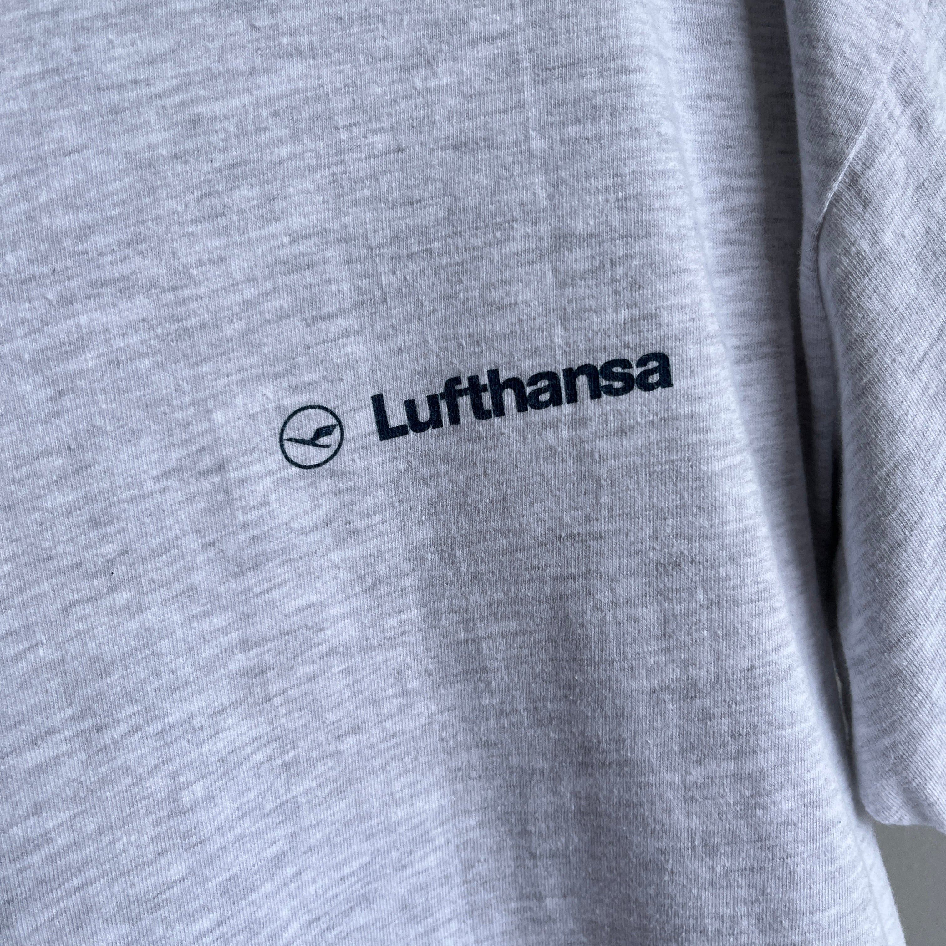 1990s Luftansa Advert T-Shirt - 