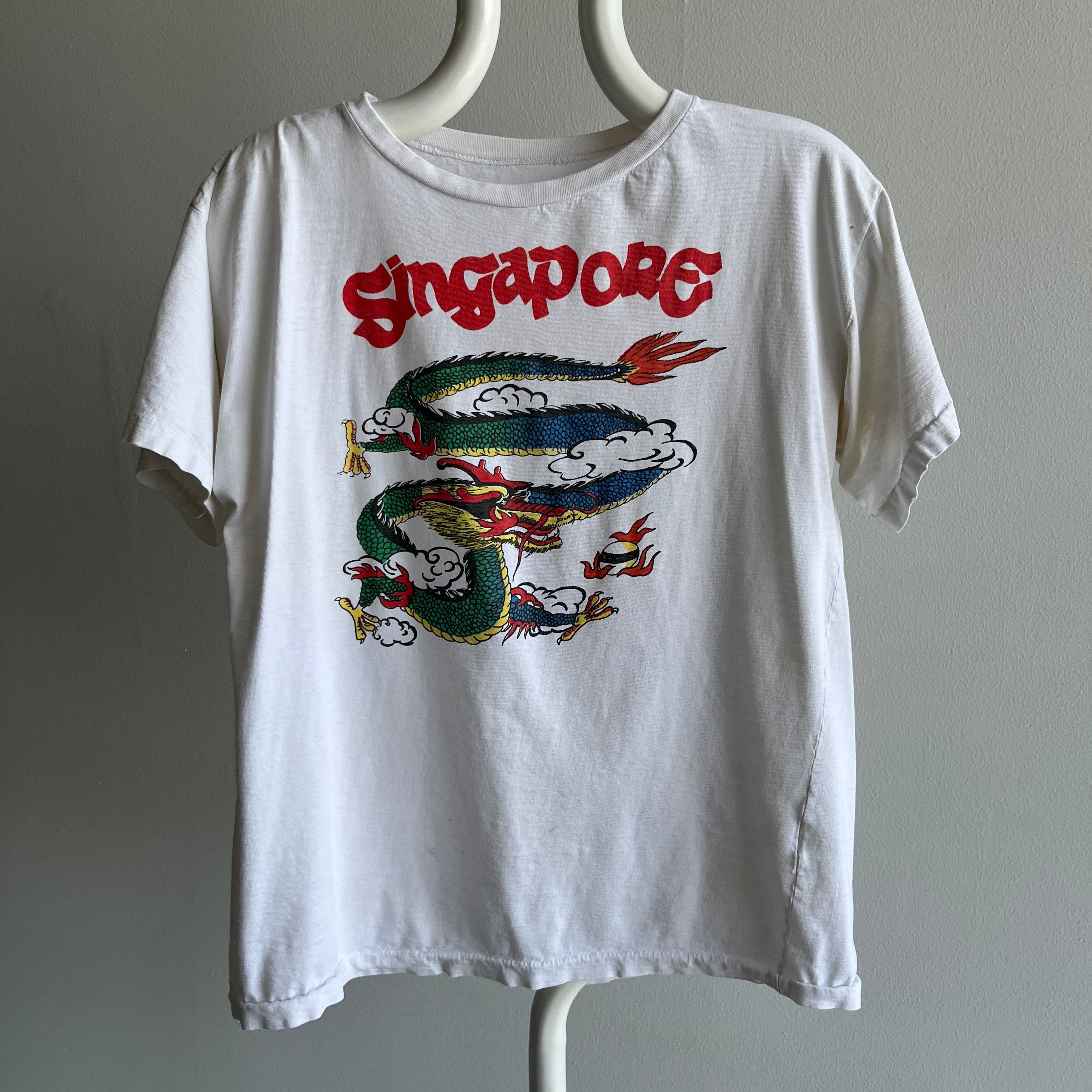 1990s Singapore Cotton Tourist T-Shirt