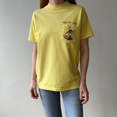 1980s Anguilla B.W.I Pocket T Shirt