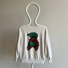 1985 Holiday Teddy Bear Sweatshirt - Awwwww