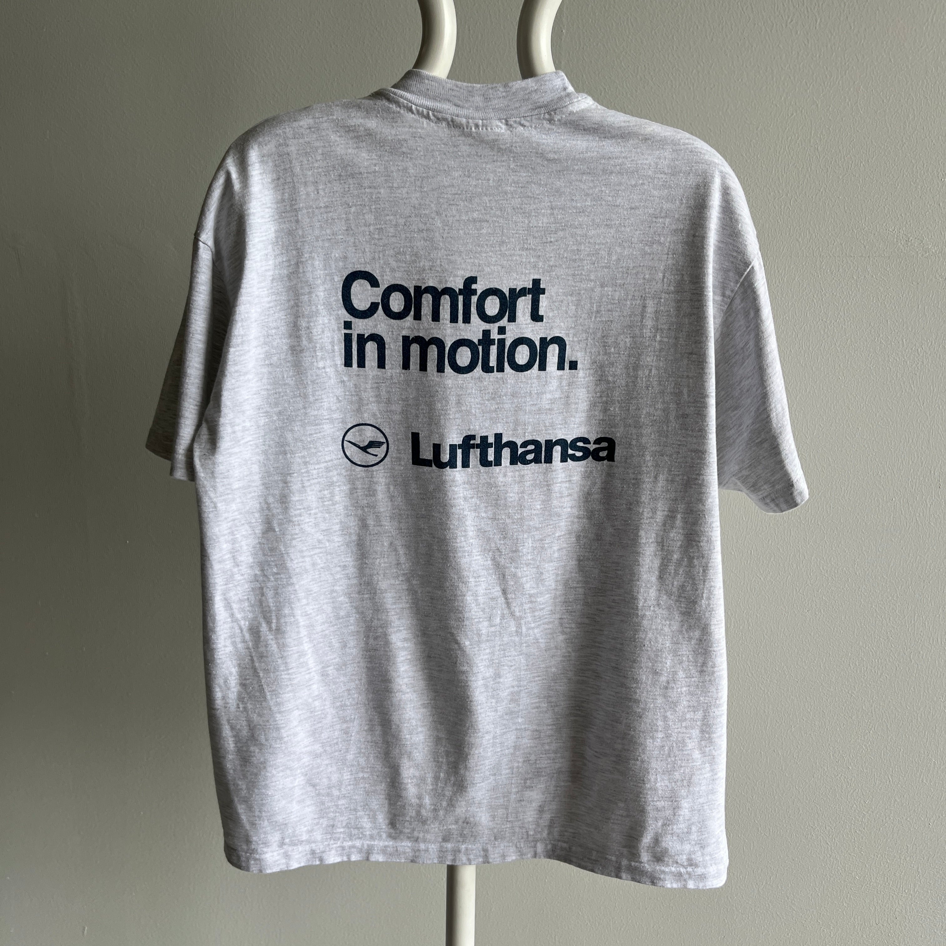 1990s Luftansa Advert T-Shirt - 