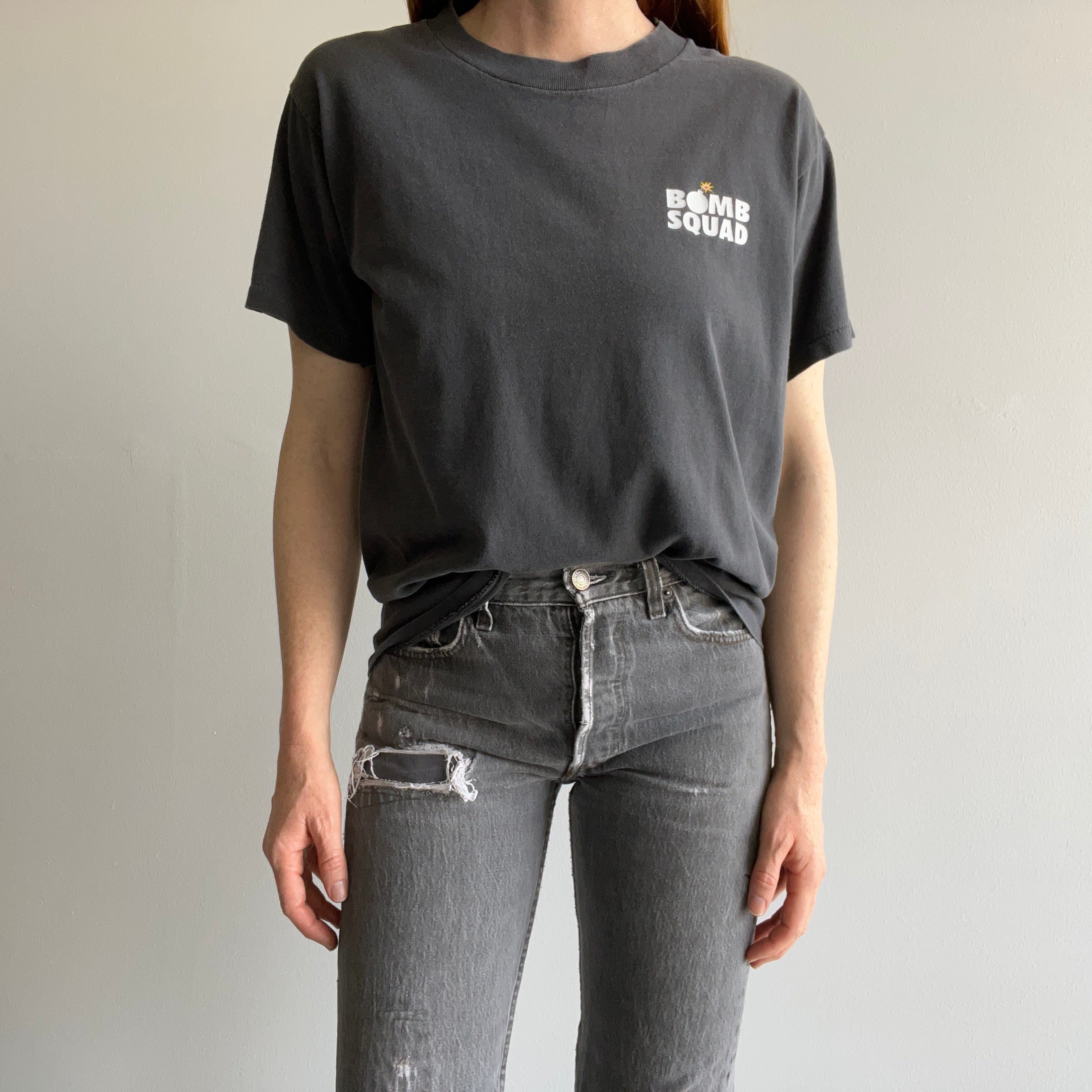 1990s Bomb Front and Back T-Shirt