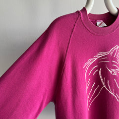 1980s DIY Pony Sweatshirt - !!!!