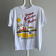 1990s Bahama Mama Cat Sunbathing T-Shirt