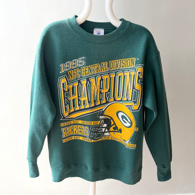 1995 Green Bay Packers NFC Central Division Champions Sweatshirt - great gift!