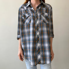 1960's/70's Western Pearl Snap Button Shirt