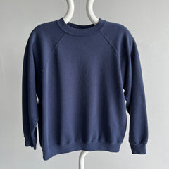 1990s Perfectly Faded Navy Raglan by HHW