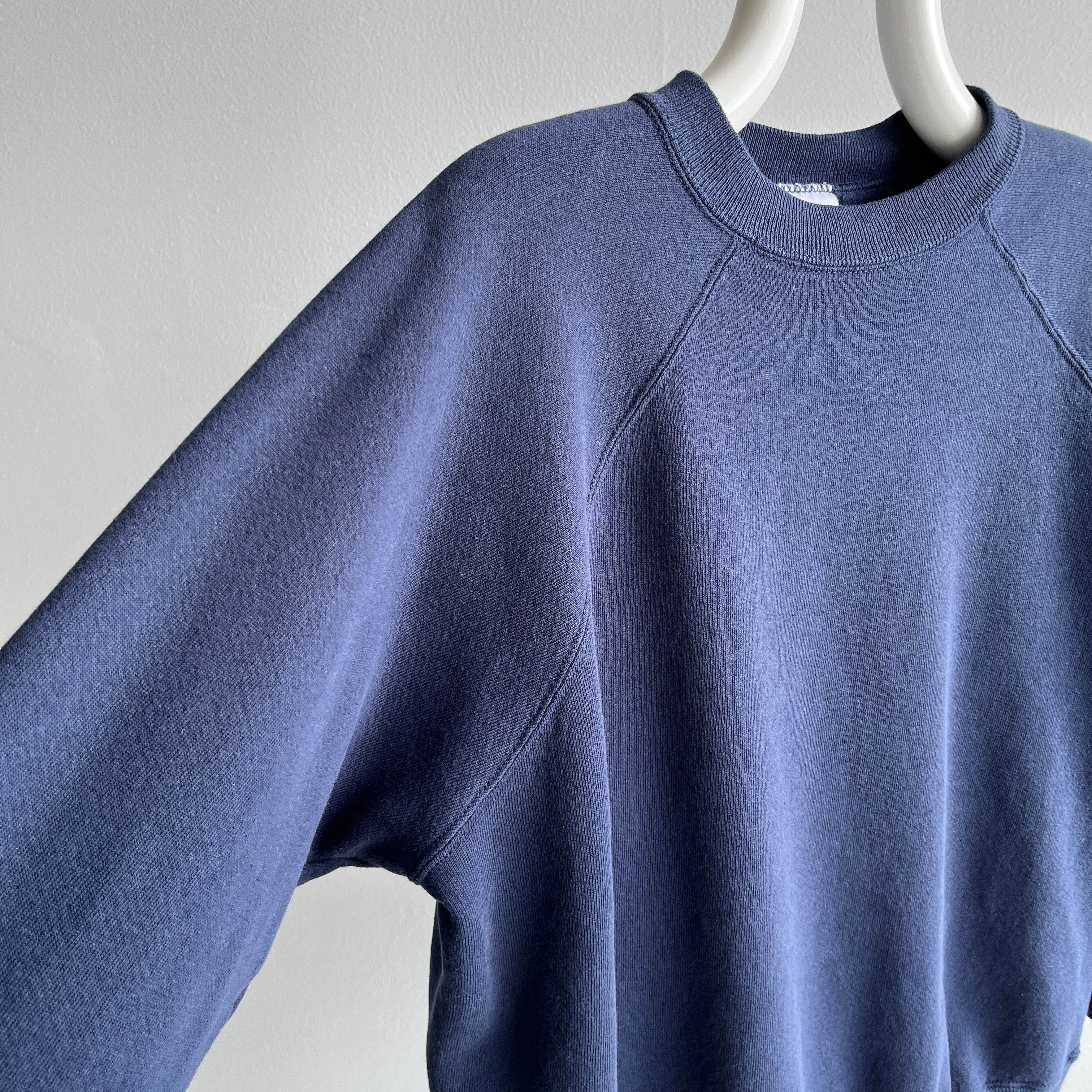 1990s Perfectly Faded Navy Raglan by HHW