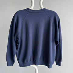 1990s Perfectly Faded Navy Raglan by HHW