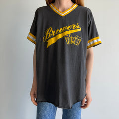 1980s Brewer's No. 13 by Wilson Cotton Baseball T-Shirt - REALLY SUPER GOOD