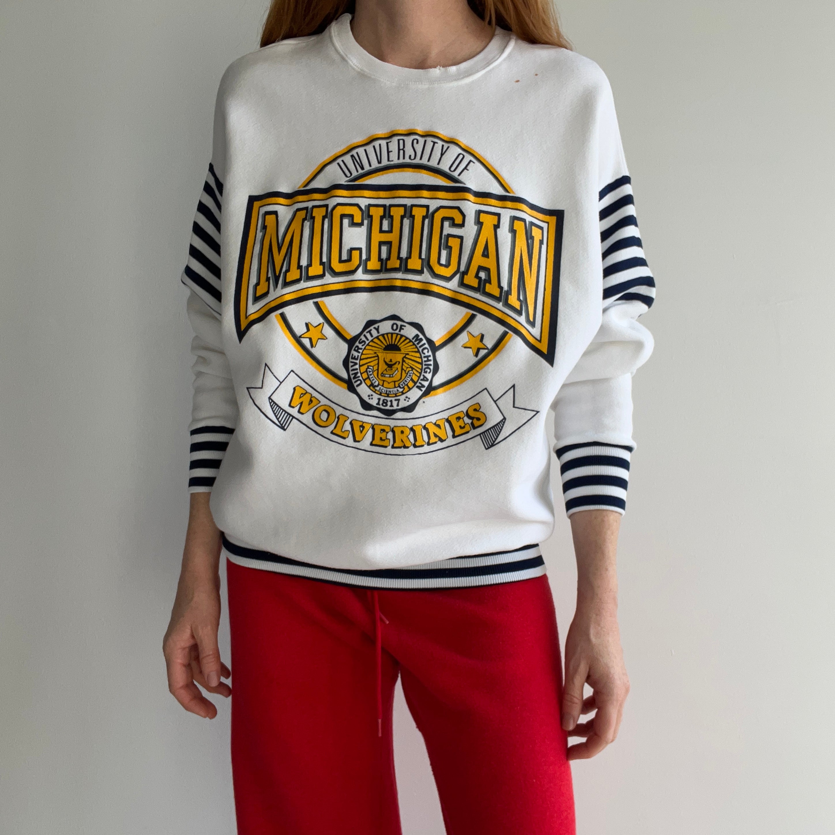 1980s University of Michigan Wolverines Super Cool Sweatshirt