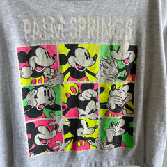 1990s Palm Springs Mickey Crop Top