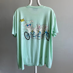 1985 Raleigh (?) Oasis Bike Front and Back T-Shirt - THE BACKSIDE!