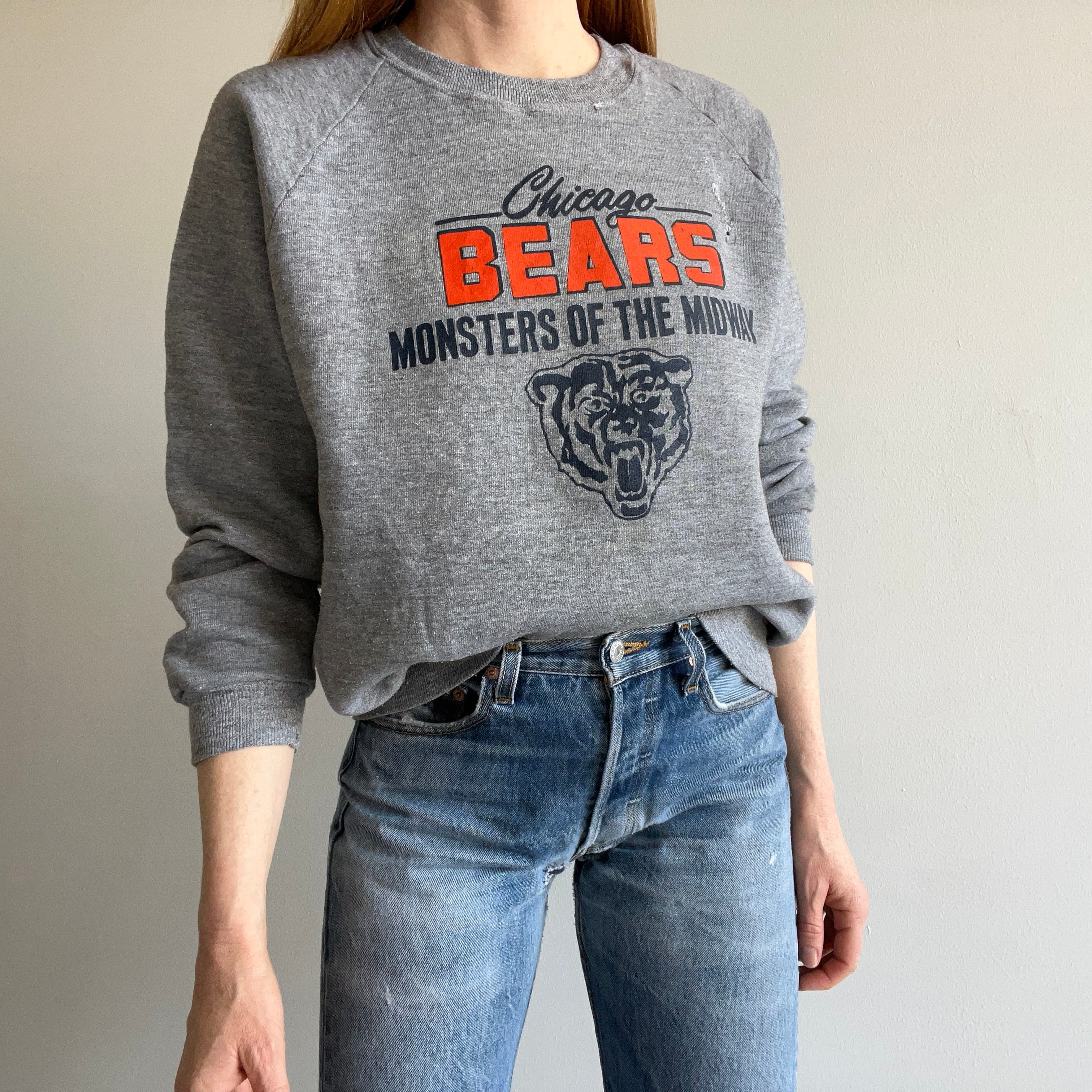 Chicago Bears Monsters Of The Midway Vintage 80s Unisex T-Shirt