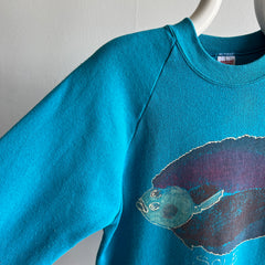 1980s DIY Sole Fish Sweatshirt - Oh Hi