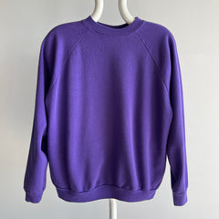 1990s Purple HHW Raglan Sweatshirt