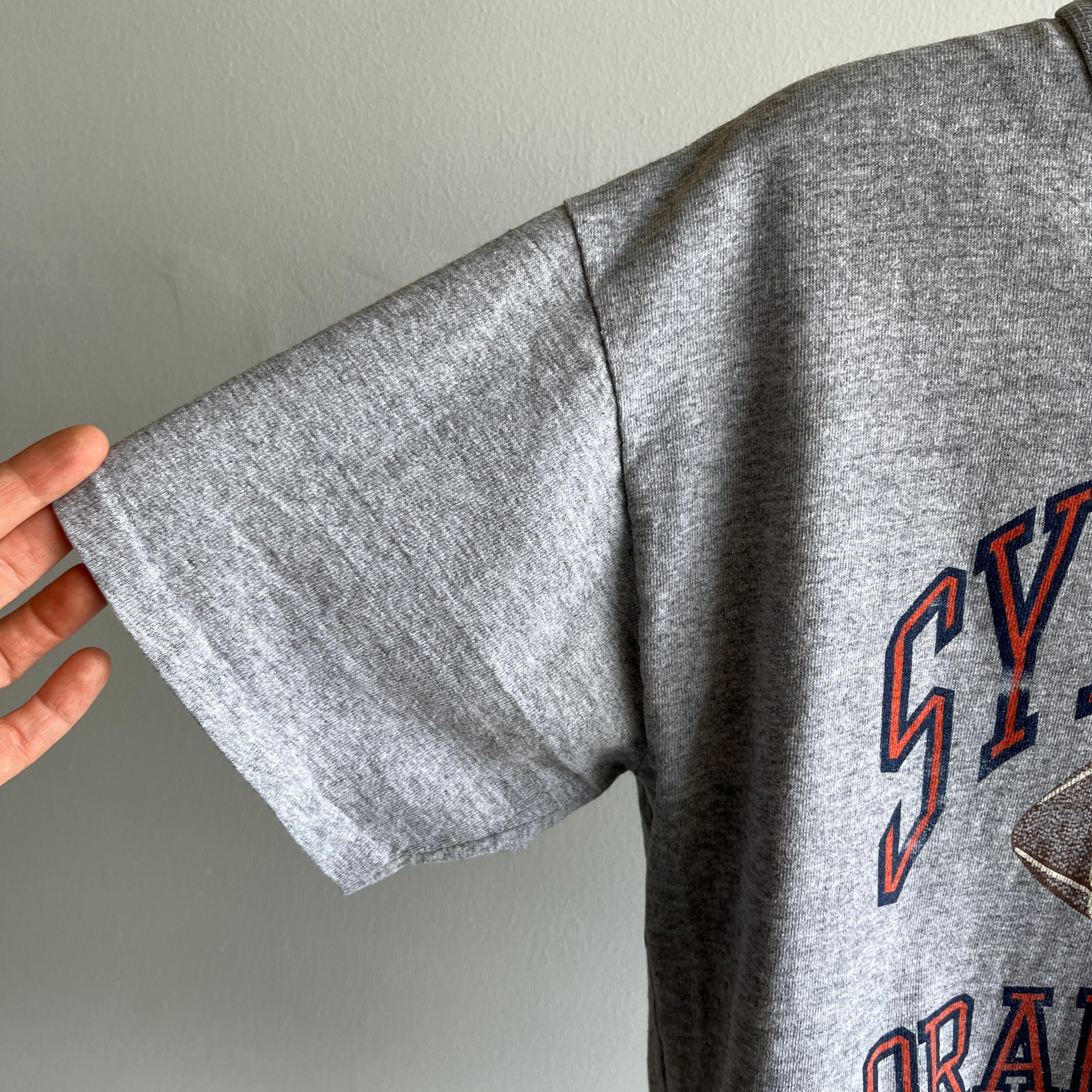 1980/90s Mended Syracuse Cotton T-Shirt by Champion - WOAH