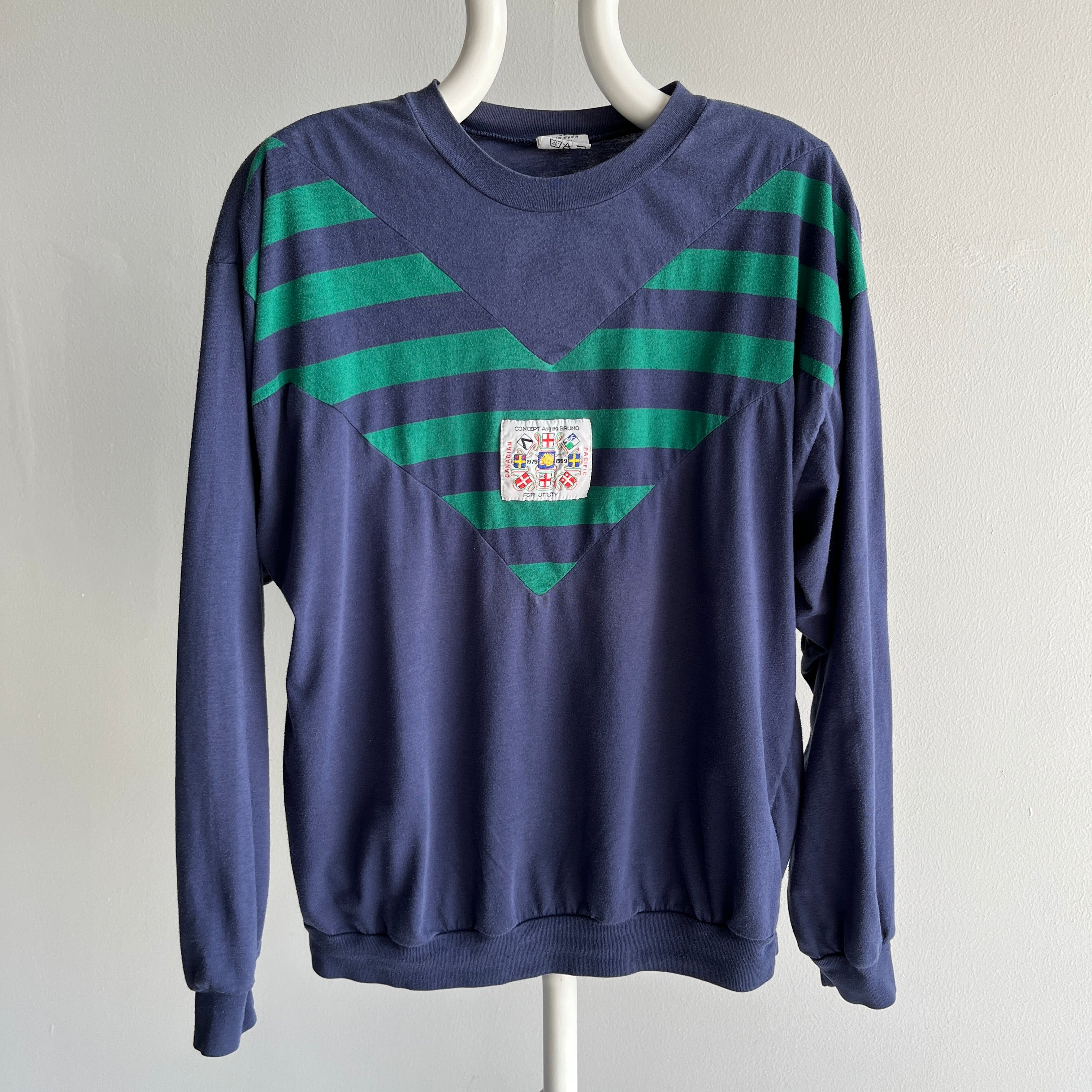 1980s Concept Agenda Bruno Canadian Pacific Weird Wonderful T-Shirt/Sweatshirt