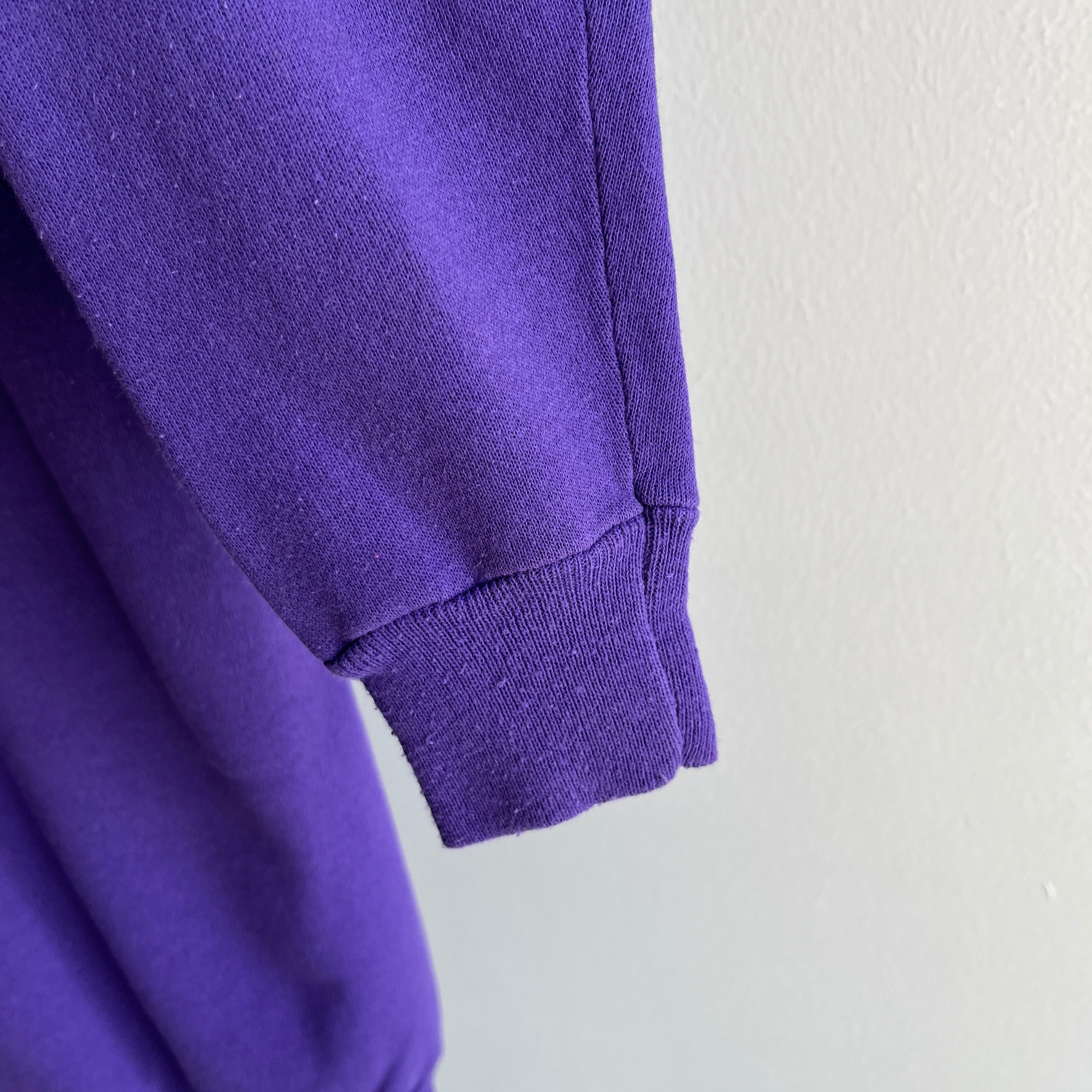 1990s Purple HHW Raglan Sweatshirt