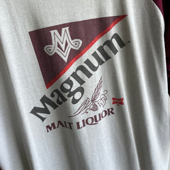 1980s Magnum Malt Liquor Baseball T-Shirt