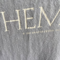 1987 London, Paris, Rome, Hemet Tourist T-Shirt - HAHAHA