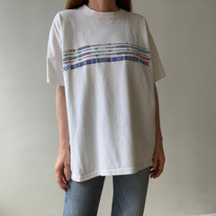 1990s Newport Blue T Shirt - Backside Too