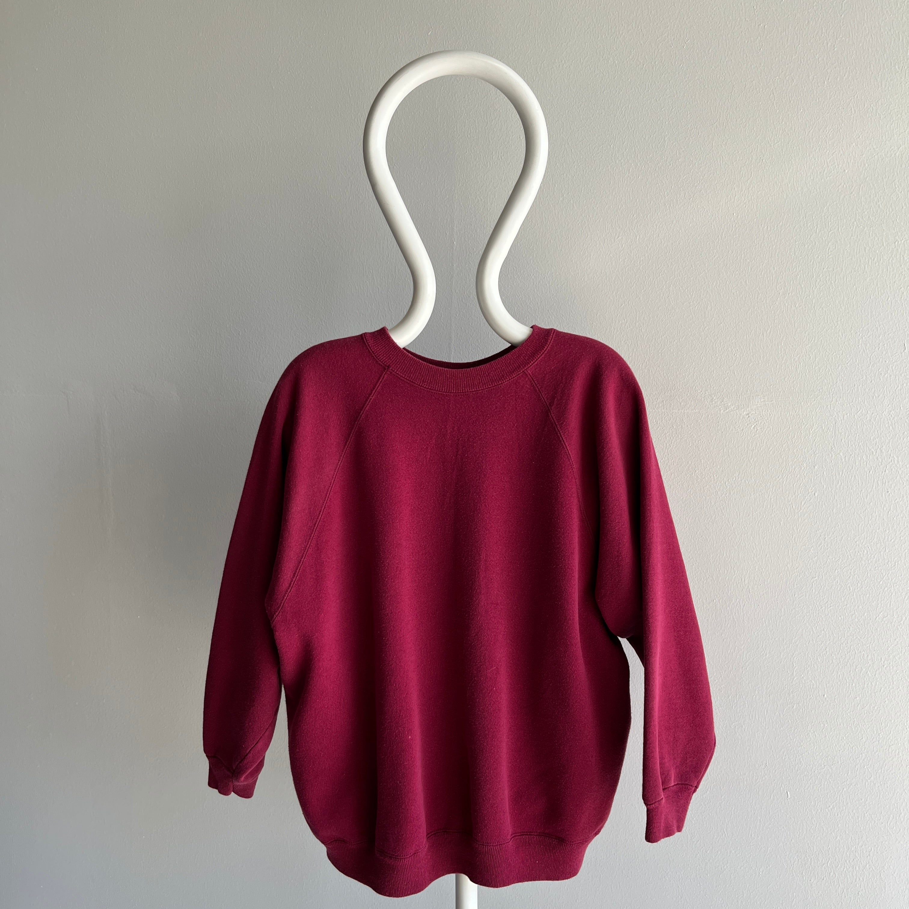 1980/90s Just My Size Magenta Pink Raglan