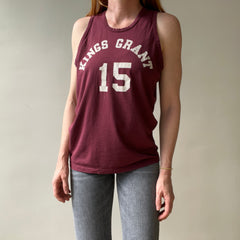 1970s/80s Burgundy Kings Grant 15 Tank Top