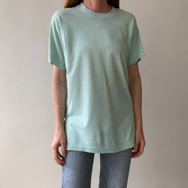 1980s Thrashed Blank T-Shirt - Dumpster Chic QL Alert