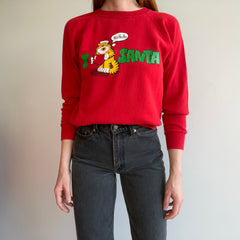 1985 Garfield as Santa Sweatshirt - Collectible