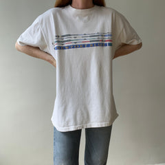 1990s Newport Blue T Shirt - Backside Too