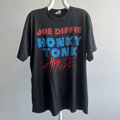 1991 Joe DIffie Honky Tonk Attitude Country Music T-Shirt
