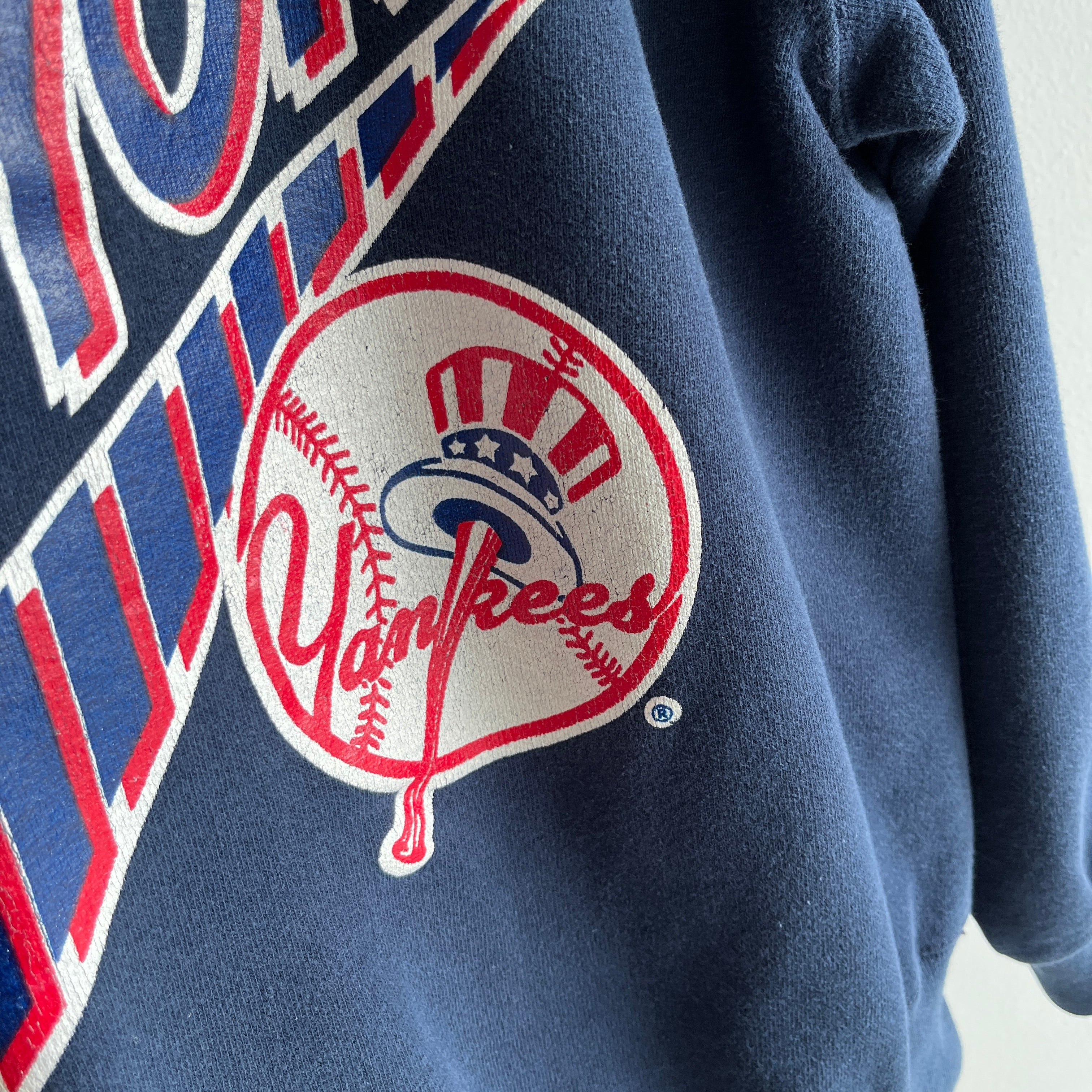 1989 New York Yankees Single V Super Collectible Sweatshirt - Soft and Wonderful