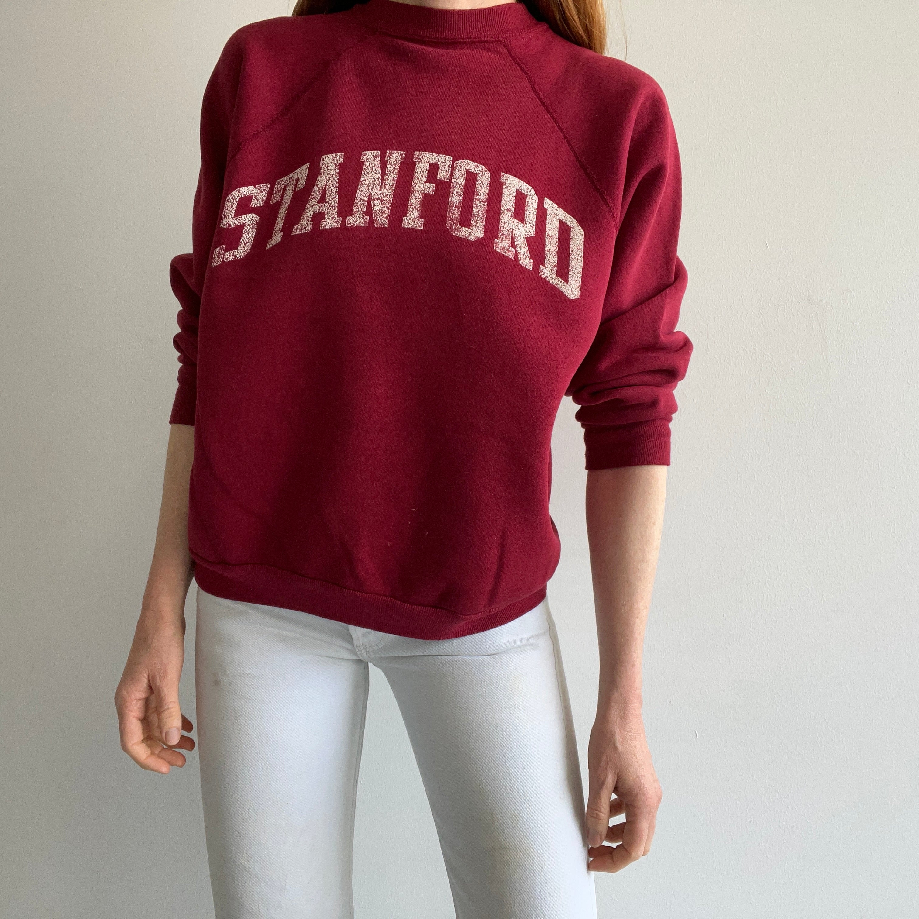 Vintage Champion Stanford University Hooded Sweatshirt