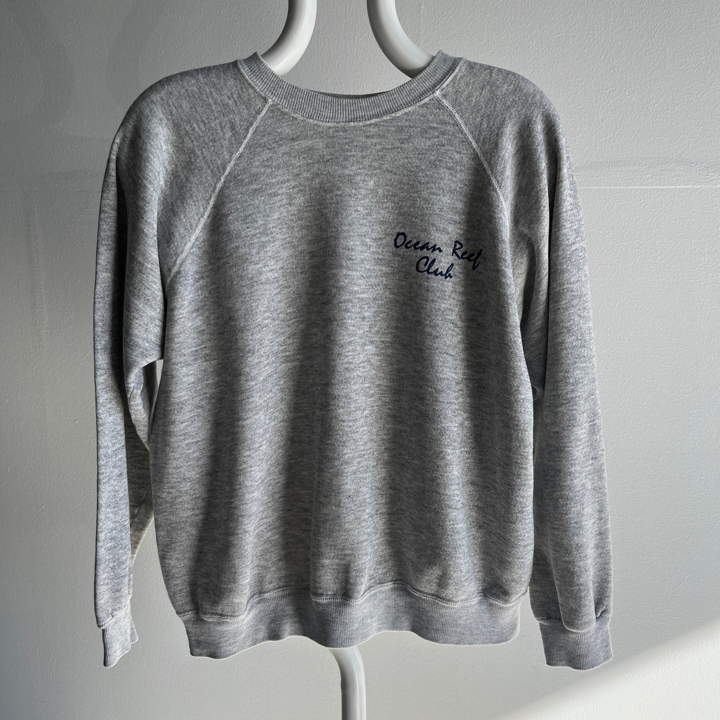 1980s Ocean Reef Club Sweatshirt - Classic Hanes Cut