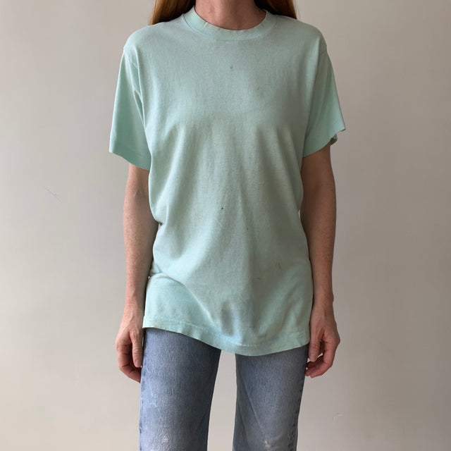 1980s Thrashed Blank T-Shirt - Dumpster Chic QL Alert