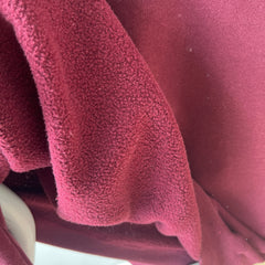 1980/90s Maroon Sweatshirt by Jerzees Super Sweats - Cozy USA Made Basic