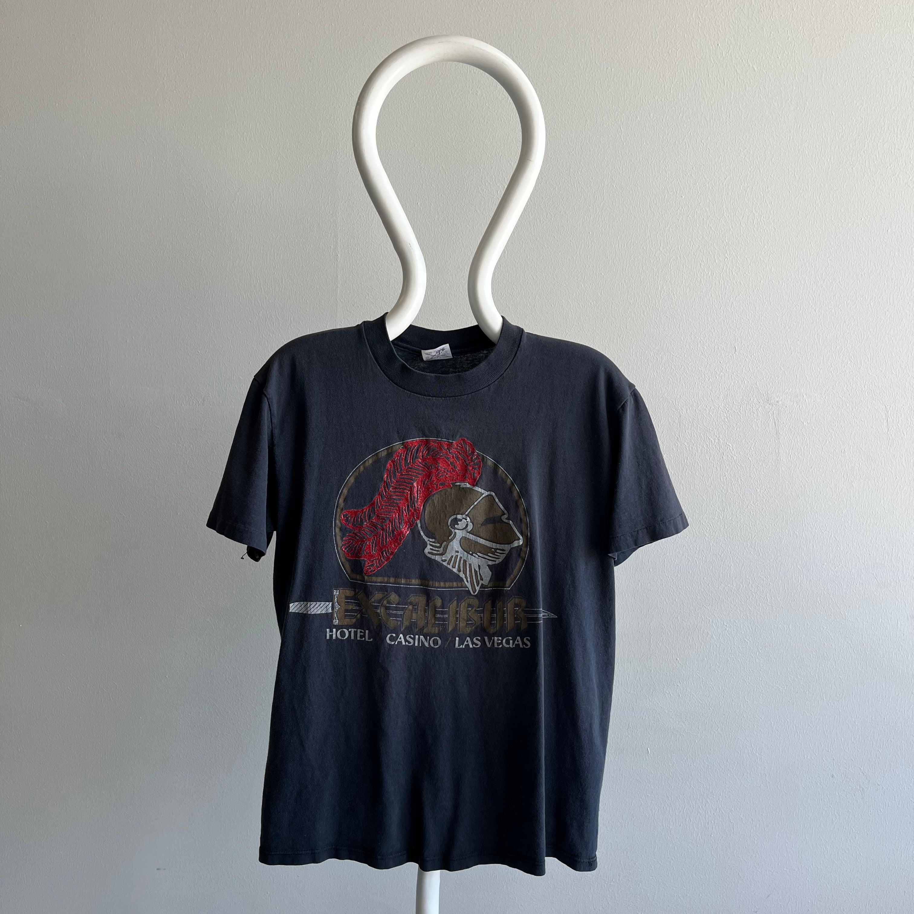 1980s Excalibur Hotel and Casino Las Vegas T-Shirt by Stedman - Collectible